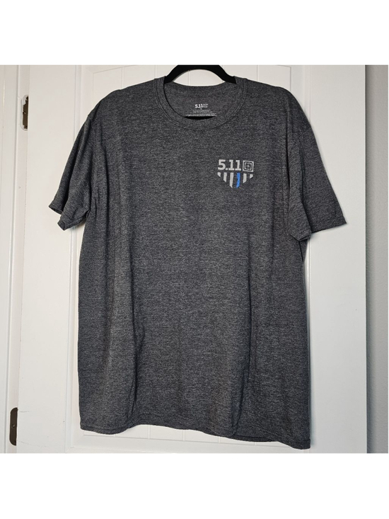 5.11 Tactical Other - 5.11 Tactical XL feathered blue logo tshirt